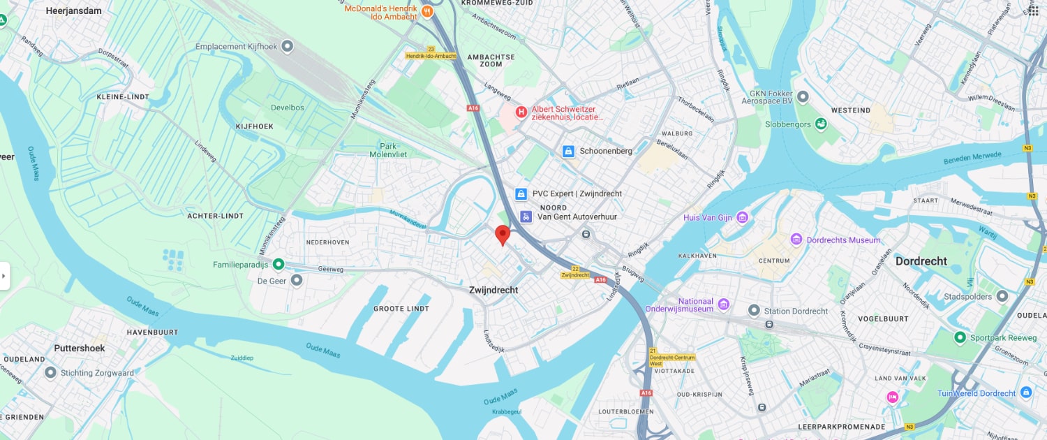 Veerkracht & Voeding Google map